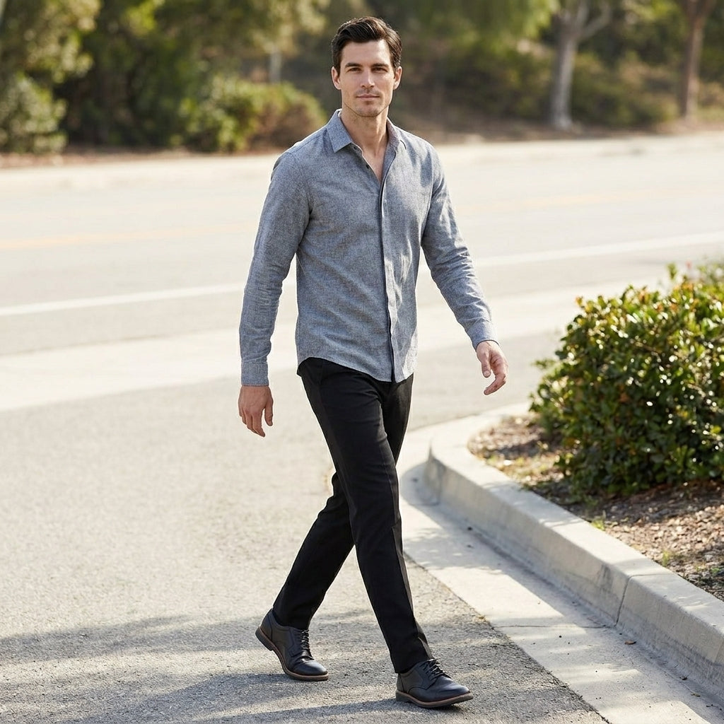 Relaxed Fit Shirt for Men – Lightweight Everyday Comfort
