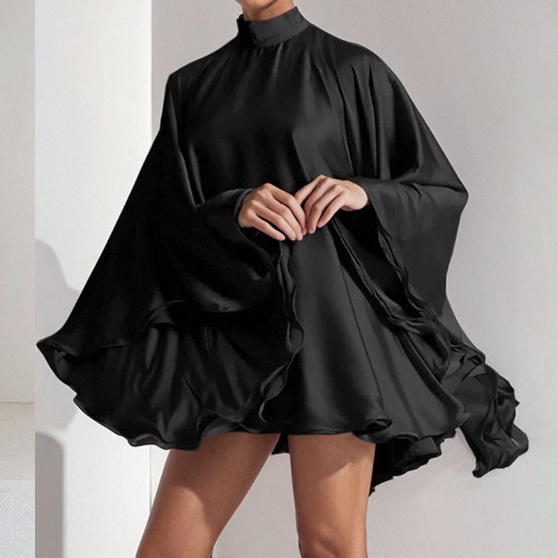 Dress for Women – Short Length – Ruched Sleeves – Light and Elegant Fit