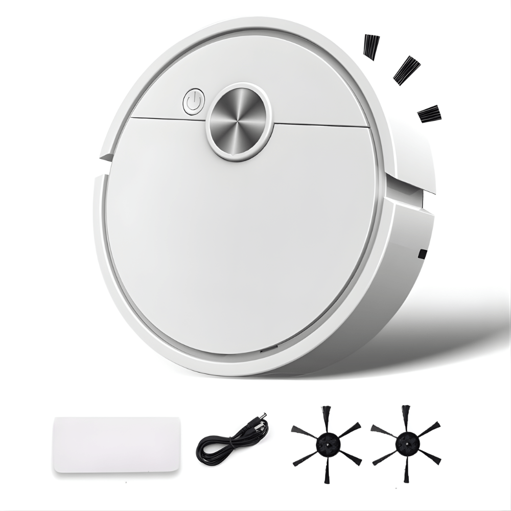 Smart Robot Vacuum with Navigation Sensors
