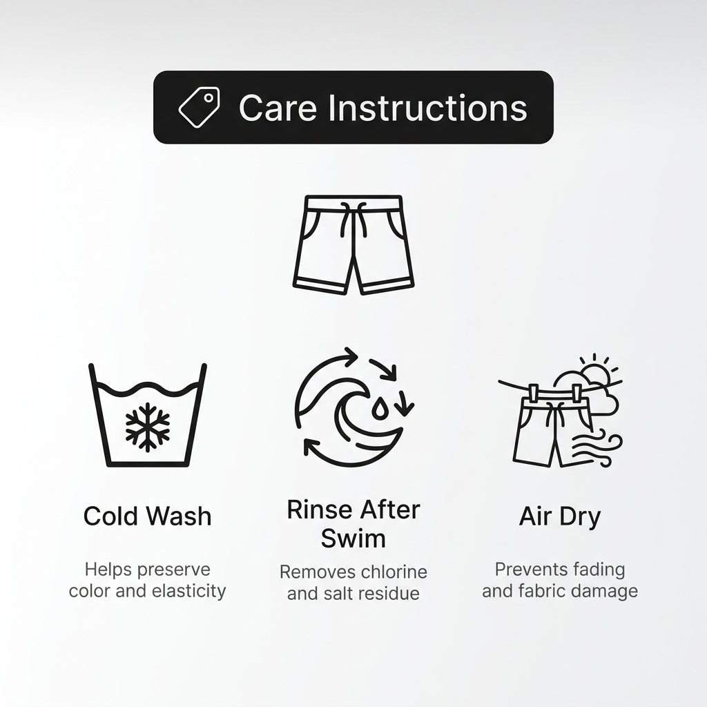 Quick-Dry Swim Shorts for Men – Lightweight Comfort & Active Performance