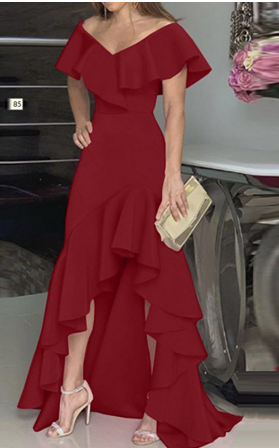 Leslie - Stylish Long Midi Dress
