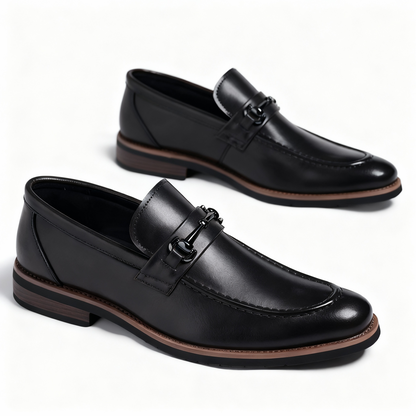 Oscar Slip-On Bit Loafers | Bit Detailing Moc Toe Loafers