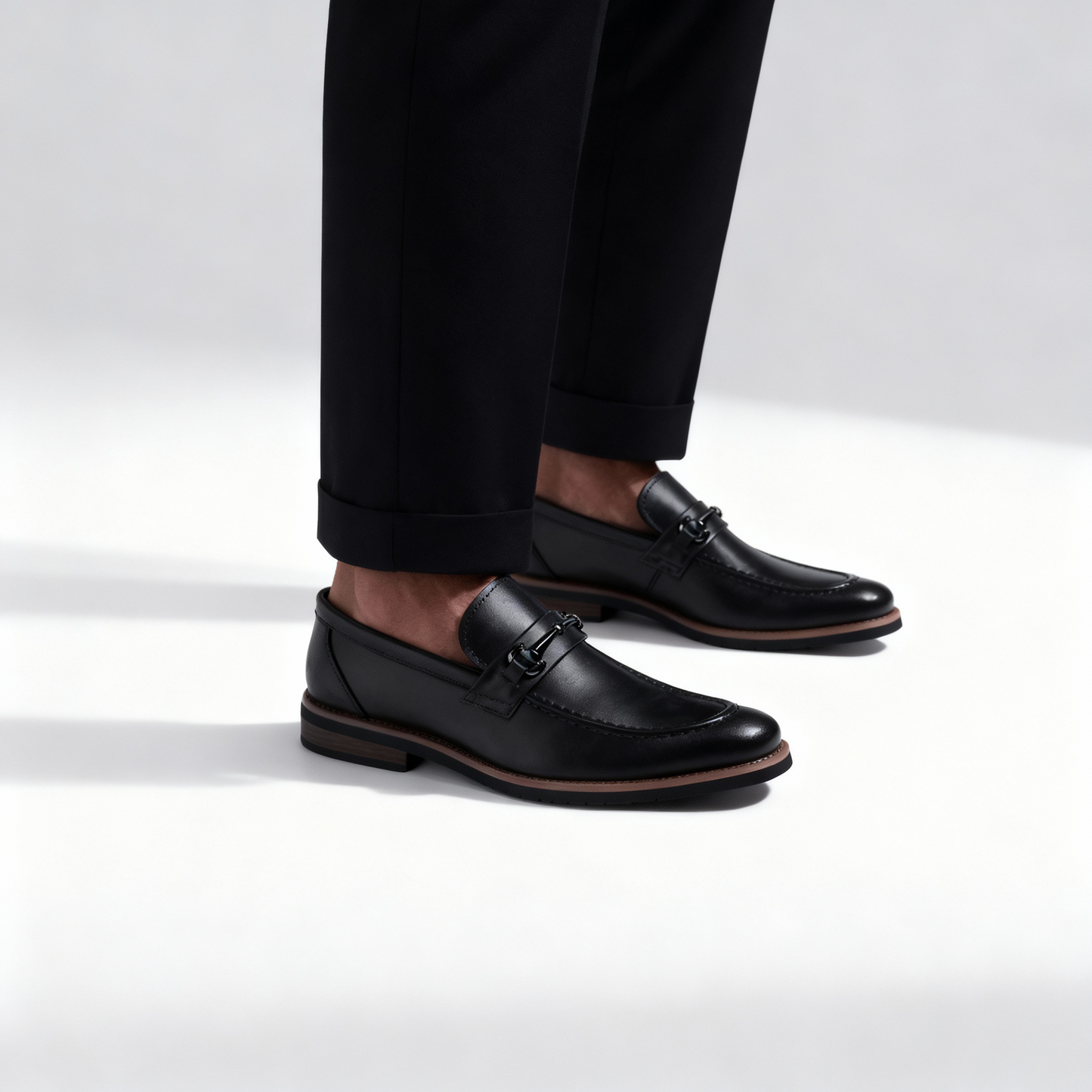 Oscar Slip-On Bit Loafers | Bit Detailing Moc Toe Loafers
