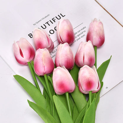 Artificial Flower Bouquet With Realistic Leaf Detailing
