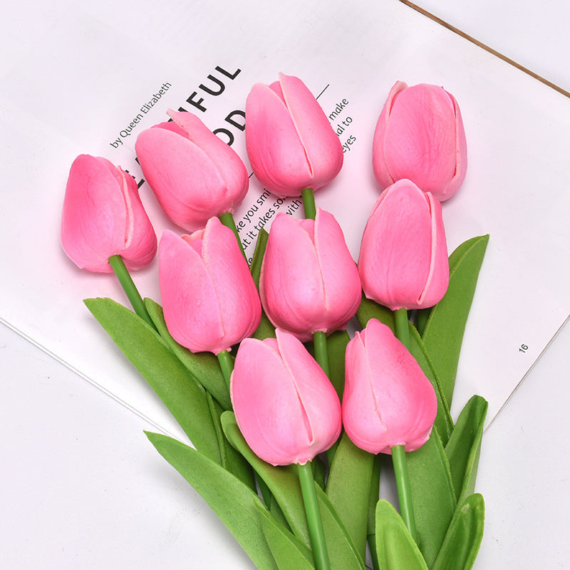 Artificial Flower Bouquet With Realistic Leaf Detailing