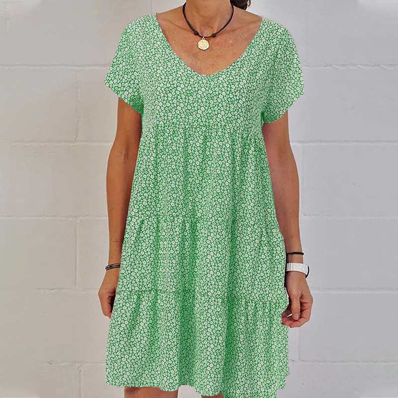 Christelle - Relaxed Cotton Dress for the Summer