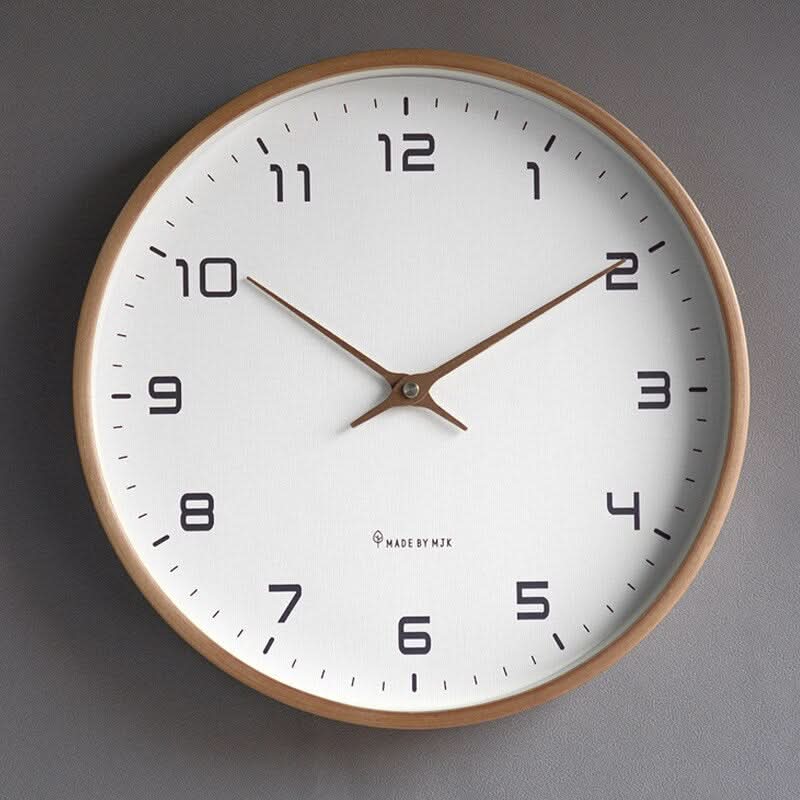 Minimalist Slim Frame Wall Clock