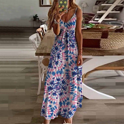 Louna - Fashionable Sleeveless Maxi Dress