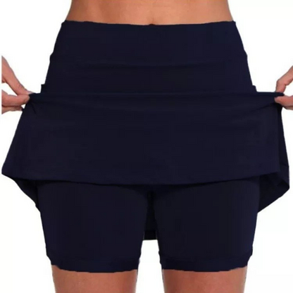 Women's Sports Skort - Elastic Waist - Breathable & Stretchable - Ideal for Training & Sports