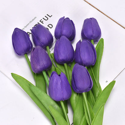 Artificial Flower Bouquet With Realistic Leaf Detailing