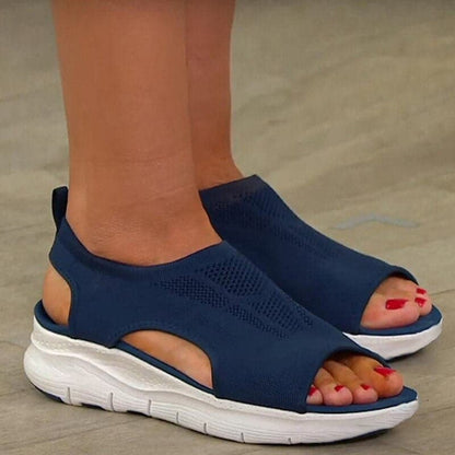 Amelia Orthopedic Sport Sandals | Slip-On Knit Sandals