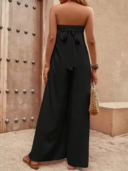 Women's Maxi Dress - Strapless - Loose Fit - Light and Breathable