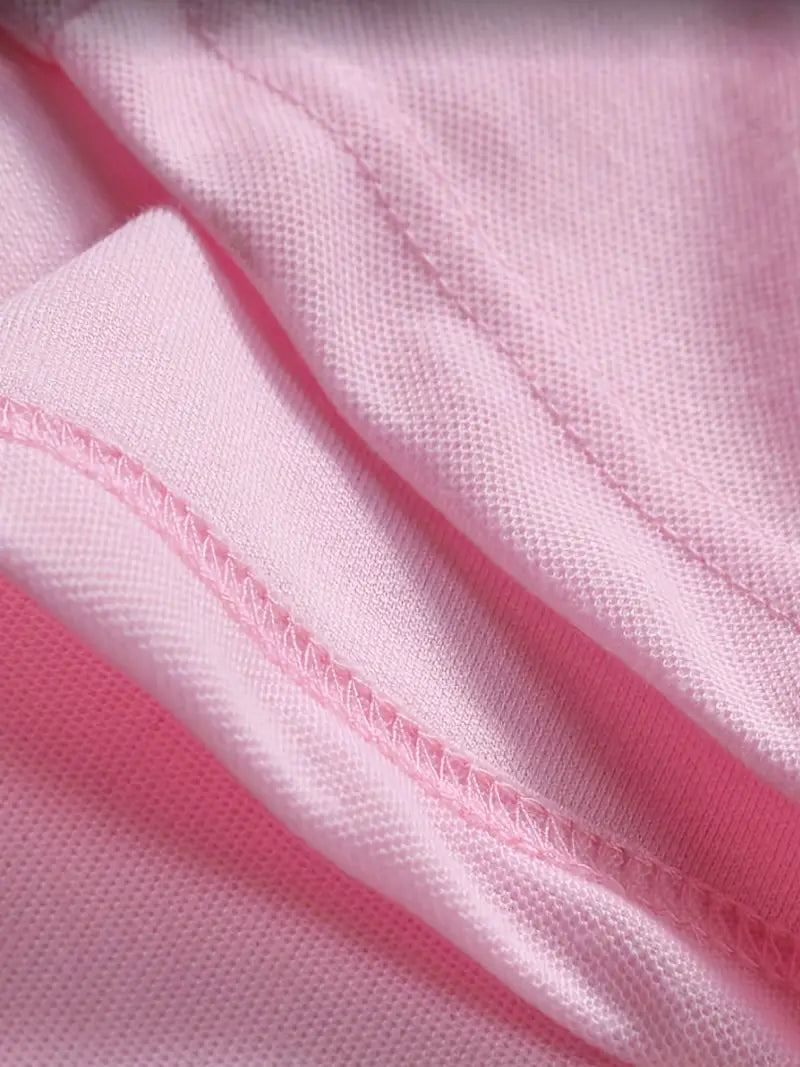 Men's Polo Shirt - Tailored Fit - Classic Collar - Vertical Stripes