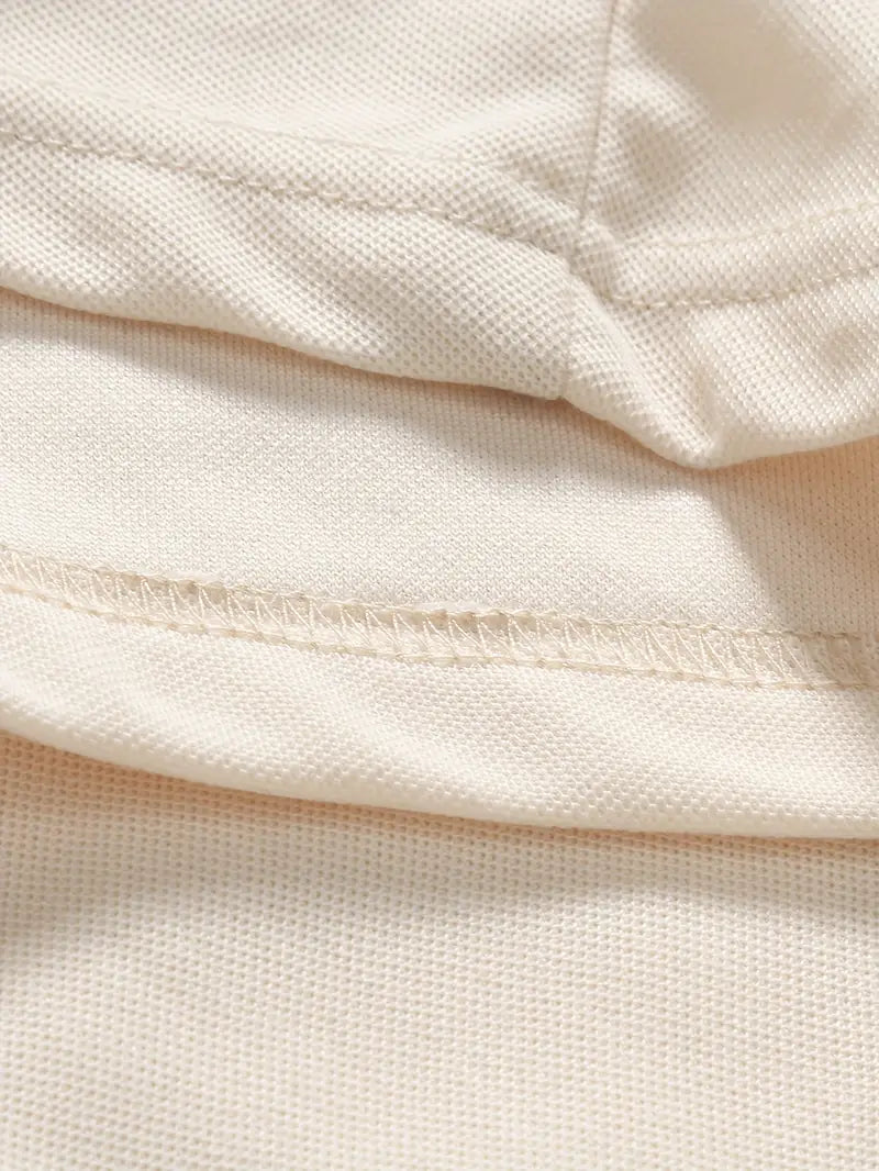 Men's Polo Shirt - Tailored Fit - Classic Collar - Vertical Stripes