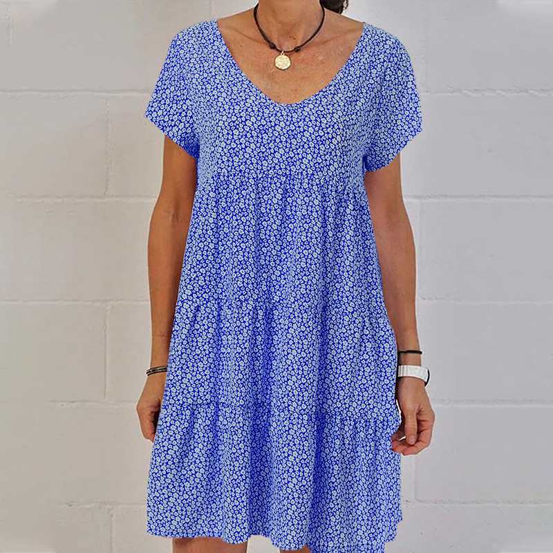 Christelle - Relaxed Cotton Dress for the Summer