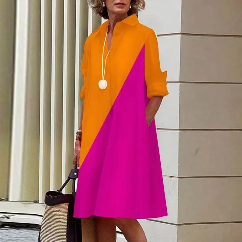 Jonna - Beautiful Loose Shirt Dress for Warm Days