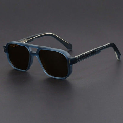 Lucien Bold Frame Square Sunglasses