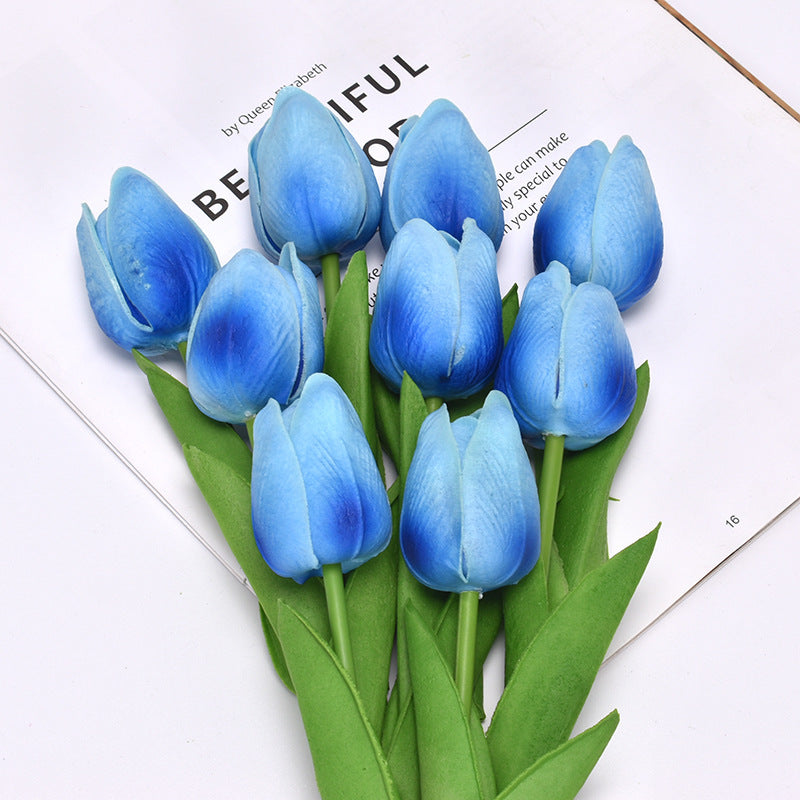 Artificial Flower Bouquet With Realistic Leaf Detailing