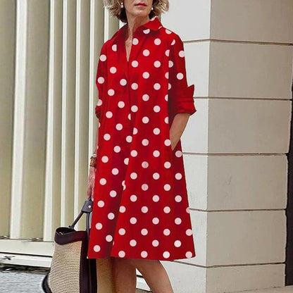 Jonna - Beautiful Loose Shirt Dress for Warm Days