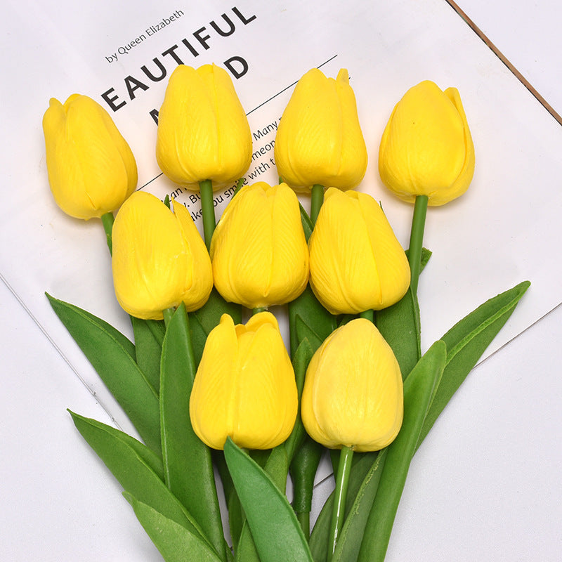 Artificial Flower Bouquet With Realistic Leaf Detailing