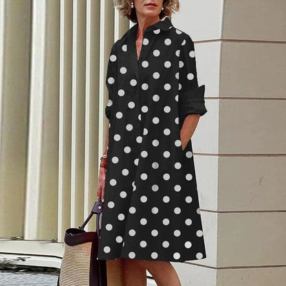 Jonna - Beautiful Loose Shirt Dress for Warm Days