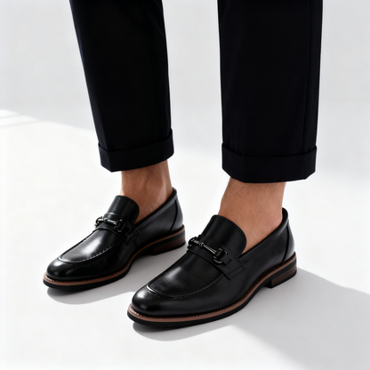 Oscar Slip-On Bit Loafers | Bit Detailing Moc Toe Loafers