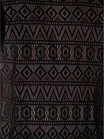 Men's Tank Top - Breathable Crochet Design - Geometric Pattern - Crew Neck