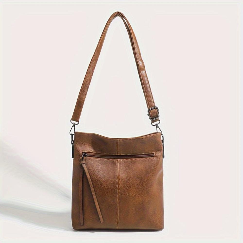 Isabella Slim Crossbody Bag | Textured Silver-Tone Hardware Bag