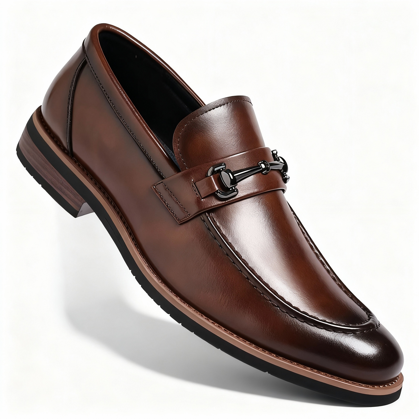 Oscar Slip-On Bit Loafers | Bit Detailing Moc Toe Loafers