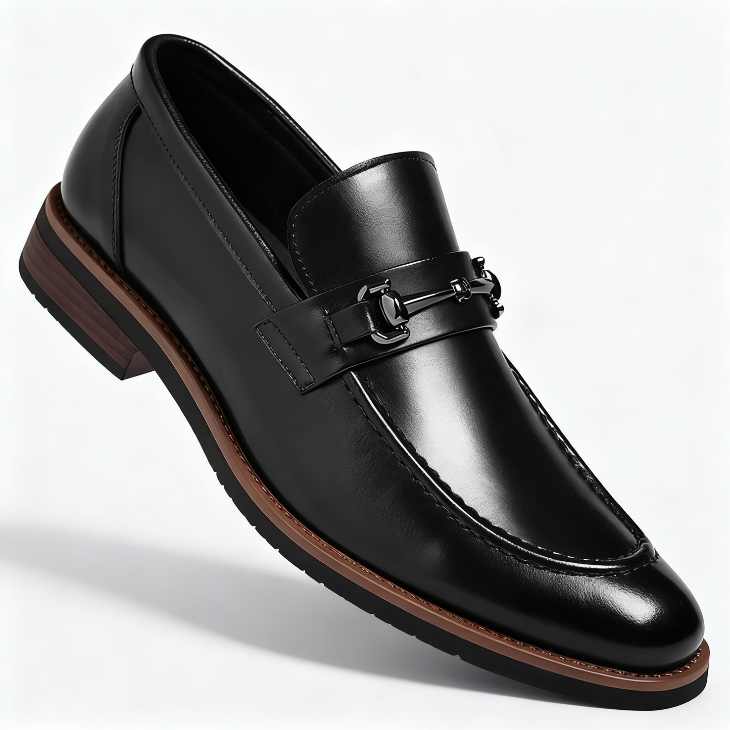 Oscar Slip-On Bit Loafers | Bit Detailing Moc Toe Loafers