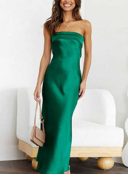 Mila - Timeless Strapless Dress for Special Occasions