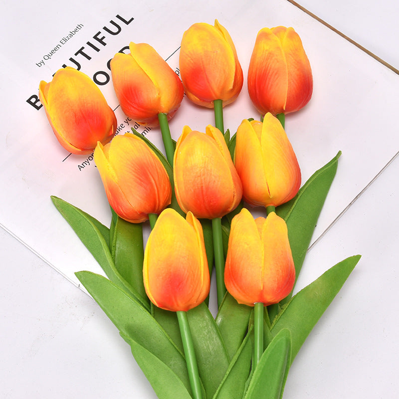 Artificial Flower Bouquet With Realistic Leaf Detailing
