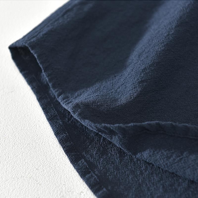 Men's Shirt - Light and Breathable - Henley Collar - Short Sleeve - Casual Fit
