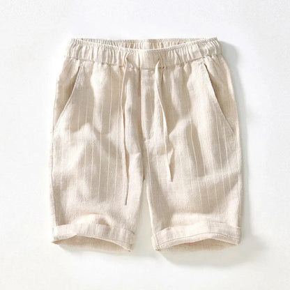 Relaxed Fit Pinstripe Shorts for Men – Comfortable Casual Style