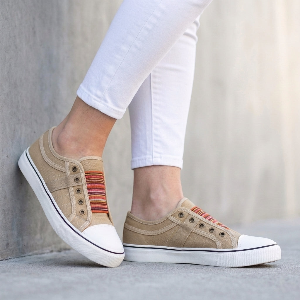 Casual Slip-On Sneakers for Women – Effortless Everyday Comfort
