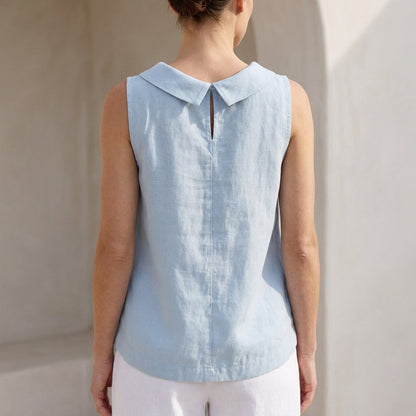 Relaxed Fit Sleeveless Top for Women – Breezy Casual Comfort