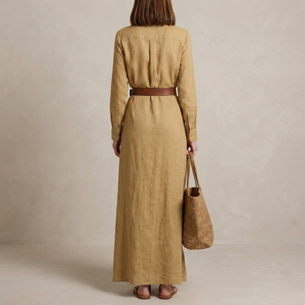 Maxi Shirt Dress for Women – Effortless Elegance & Flowing Comfort
