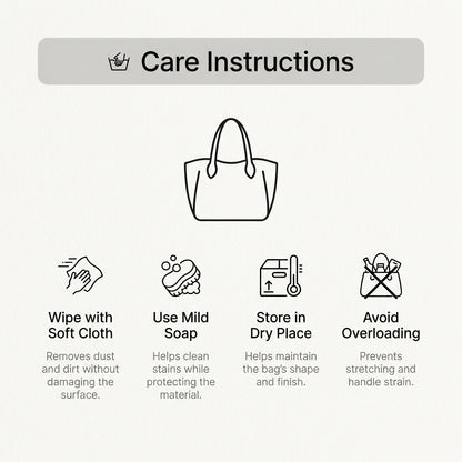 Textured Slouchy Carryall Bag for Women – Stylish & Functional Design