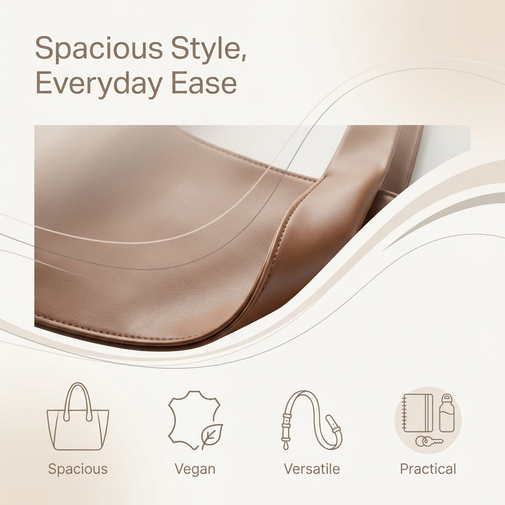 Structured Compact Handbag with Bamboo Handle for Women – Versatile & Stylish Design