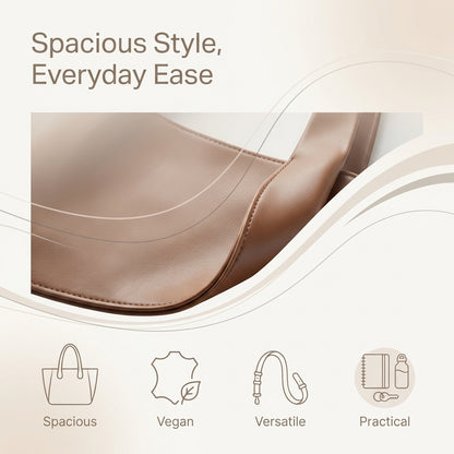 Structured Compact Handbag with Bamboo Handle for Women – Versatile & Stylish Design