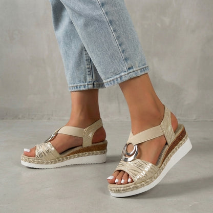 Wedge Platform Sandals for Women – Stylish Comfort & Everyday Support
