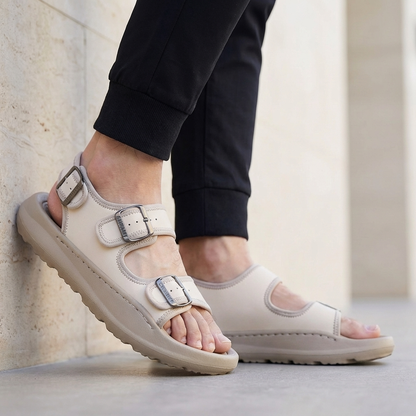 Orthopedic Buckle Sandals for Men – Supportive & Stylish Comfort