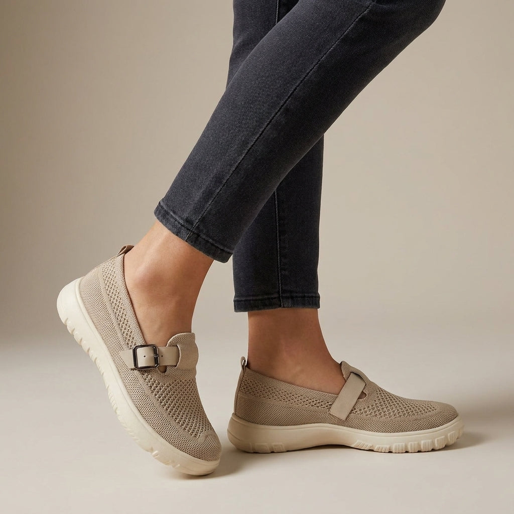 Orthopedic Slip-On Walking Shoes for Women – Lightweight Everyday Comfort