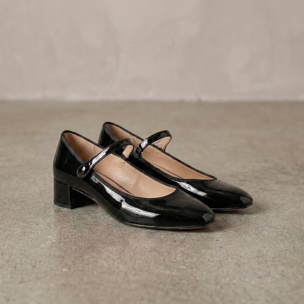 Square Toe Mary Jane Pumps for Women – Elegant & Comfortable Design