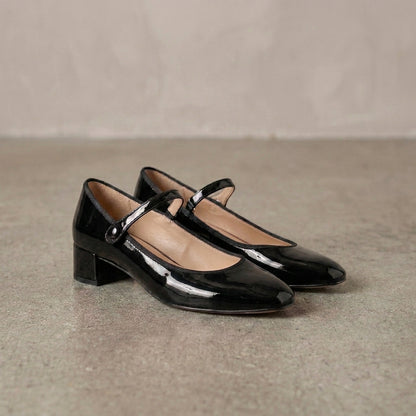 Square Toe Mary Jane Pumps for Women – Elegant & Comfortable Design