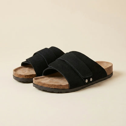 Adjustable Comfort Slide Sandals for Men – Supportive Everyday Wear
