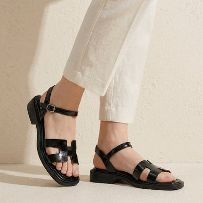 Ankle Strap Flat Sandals for Women – Chic Everyday Comfort