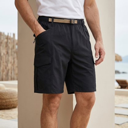 Quick-Dry Cargo Shorts for Men – Lightweight Outdoor Comfort