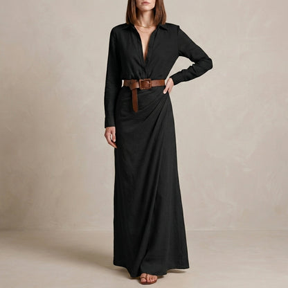 Maxi Shirt Dress for Women – Effortless Elegance & Flowing Comfort