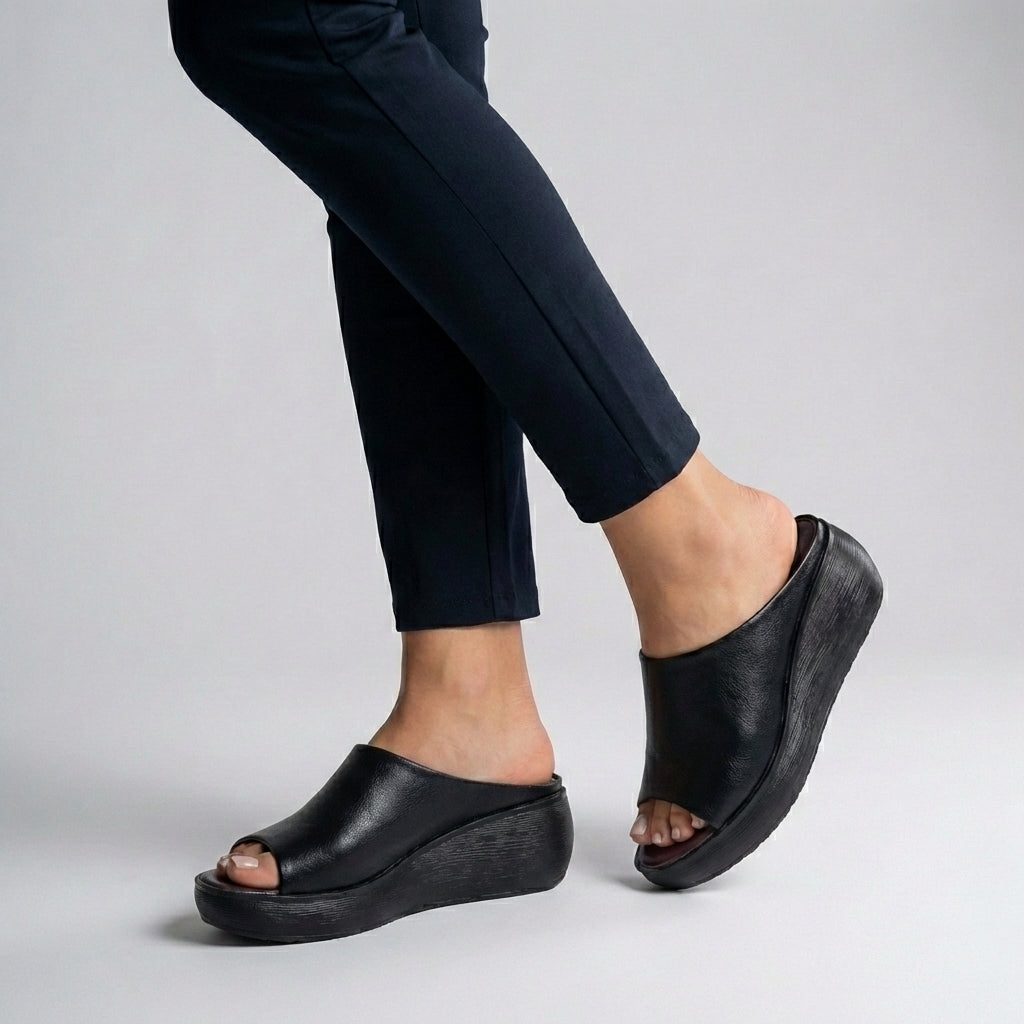 Comfort Platform Slide Sandals for Women – Lightweight Everyday Support